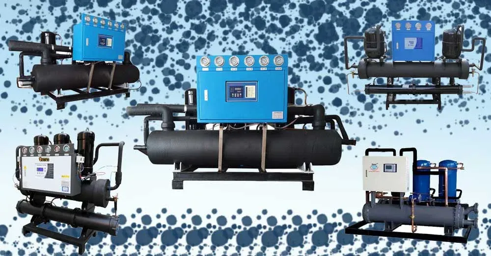 Chiller 30hp Open Chiller is a CE-approved model