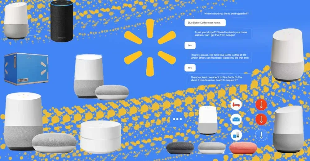 To launch a voice-based shopping system, Google and Walmart have teamed up
