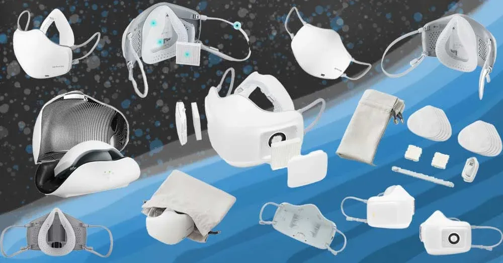A battery-operated face mask has been made available by LG