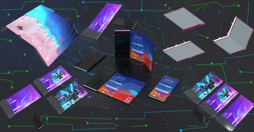 LG will release its first smartphone that can be folded like paper