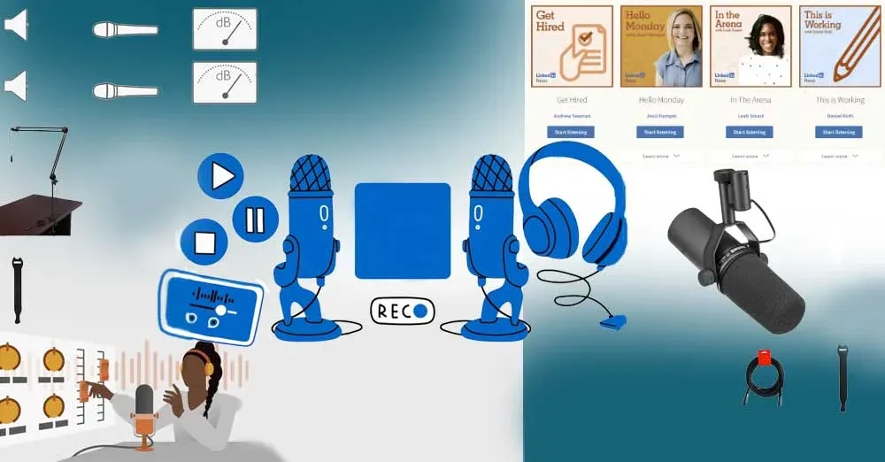 Its own podcast network is now live on LinkedIn