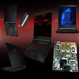 The MSI GF63 high-performance laptop may be carried around easily and stylishly while satisfying all the needs of the modern world