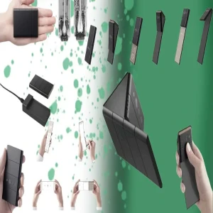 Three hinges are used in a new concept phone from OPPO