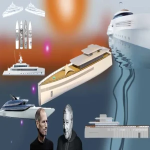 He developed the first private luxury car and a yacht for Steve Jobs